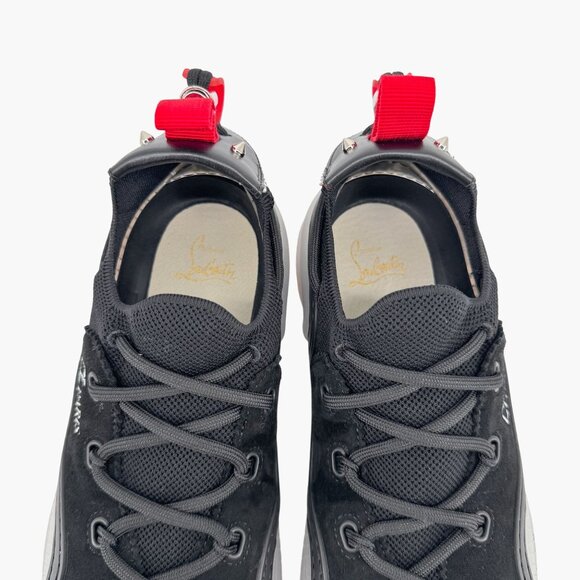 Christian Louboutin Arpoador Black Drawstring Sock Sneakers Size 41 US 11 Women - Picture 5 of 16